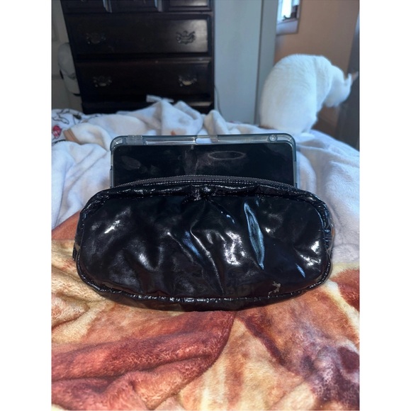 Prada Shiny Black Leather Belt Bag - Picture 2 of 6